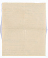 Letter and verses from Prince Bedar Bakht to James Ivory, May 3, 1960