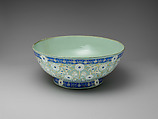 Large Ceramic Bowl, Sèvres Manufactory (French, 1740–present), Hard-paste porcelain; pâte-sur-pâte, polychrome glaze, and gold