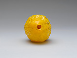 Citron, Glass; mold blown