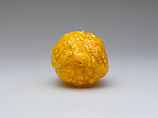 Citron, Glass; mold blown