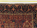 Shrub Carpet, Cotton (warp), wool (weft and pile); asymmetrically knotted pile