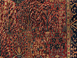 Shrub Carpet, Cotton (warp), wool (weft and pile); asymmetrically knotted pile
