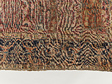 Shrub Carpet, Cotton (warp), wool (weft and pile); asymmetrically knotted pile