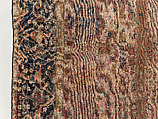 Shrub Carpet, Cotton (warp), wool (weft and pile); asymmetrically knotted pile