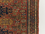 Carpet, Wool (warp, weft and pile); supplementary weft brocaded (soumak)