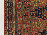 Carpet, Wool (warp, weft and pile); supplementary weft brocaded (soumak)