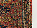 Carpet, Wool (warp, weft and pile); supplementary weft brocaded (soumak)