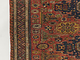 Carpet, Wool (warp, weft and pile); supplementary weft brocaded (soumak)