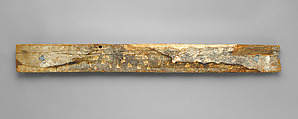 Epigraphic Wooden Panel, Wood