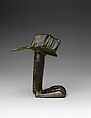 Zoomorphic Copper-Alloy Foot, Copper alloy