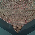 Ceiling, Wood; carved, painted, and gilded