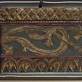 Ceiling, Wood; carved, painted, and gilded