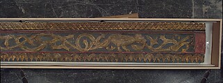 Ceiling, Wood; carved, painted, and gilded