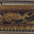 Ceiling, Wood; carved, painted, and gilded