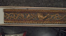 Ceiling, Wood; carved, painted, and gilded
