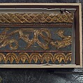 Ceiling, Wood; carved, painted, and gilded