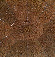 Ceiling, Wood; carved, painted, and gilded