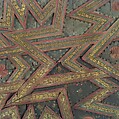 Ceiling, Wood; carved, painted, and gilded