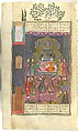 Shahnama (Book of Kings) of Firdausi, Abu&#39;l Qasim Firdausi (Iranian, Paj ca. 940/41–1020 Tus), Opaque watercolor, ink, silver and gold on paper
