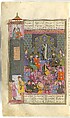 Shahnama (Book of Kings) of Firdausi, Abu&#39;l Qasim Firdausi (Iranian, Paj ca. 940/41–1020 Tus), Opaque watercolor, ink, silver and gold on paper