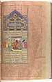Shahnama (Book of Kings) of Firdausi, Abu&#39;l Qasim Firdausi (Iranian, Paj ca. 940/41–1020 Tus), Ink, opaque watercolor, silver, and gold on paper