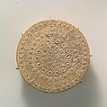 Dish, Earthenware; molded, unglazed