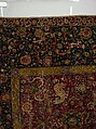 The Emperor's Carpet, Silk (warp and weft), wool (pile); asymmetrically knotted pile