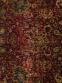 The Emperor's Carpet, Silk (warp and weft), wool (pile); asymmetrically knotted pile