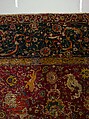 The Emperor's Carpet, Silk (warp and weft), wool (pile); asymmetrically knotted pile