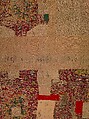 The Emperor's Carpet, Silk (warp and weft), wool (pile); asymmetrically knotted pile