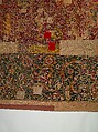 The Emperor's Carpet, Silk (warp and weft), wool (pile); asymmetrically knotted pile