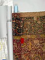 The Emperor's Carpet, Silk (warp and weft), wool (pile); asymmetrically knotted pile