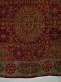 Five Medallion Carpet, Wool (warp, weft, and pile); asymmetrically knotted pile
