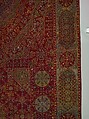 Five Medallion Carpet, Wool (warp, weft, and pile); asymmetrically knotted pile