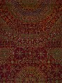 Five Medallion Carpet, Wool (warp, weft, and pile); asymmetrically knotted pile