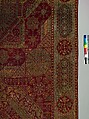 Five Medallion Carpet, Wool (warp, weft, and pile); asymmetrically knotted pile