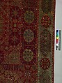 Five Medallion Carpet, Wool (warp, weft, and pile); asymmetrically knotted pile