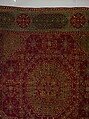 Five Medallion Carpet, Wool (warp, weft, and pile); asymmetrically knotted pile