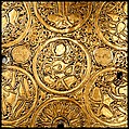 Tray Made for the Rasulid Sultan al-Mu'ayyad Da'ud ibn Yusuf, Brass; engraved and inlaid with silver and black compound