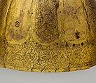 Helmet, Copper; embossed, engraved, stippled, and gilded