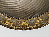Shield with Hunting and Landscape Vignettes, Steel; with gold overlay