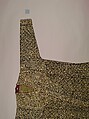 Coat (Chuga), Wool, metal wrapped thread; twill weave, embroidered