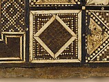 Panel, Wood (fig); mosaic with bone and four different types of wood