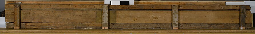 Ceiling, Wood; carved, painted, and gilded