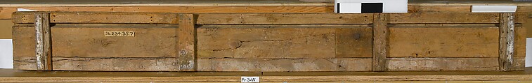 Ceiling, Wood; carved, painted, and gilded