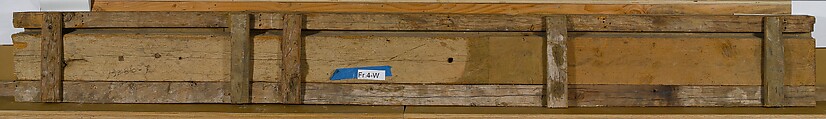 Ceiling, Wood; carved, painted, and gilded
