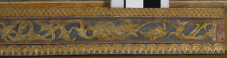 Ceiling, Wood; carved, painted, and gilded