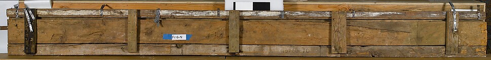 Ceiling, Wood; carved, painted, and gilded