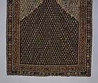 "Senneh" Prayer Rug, Cotton (warp), wool (weft); tapestry-woven