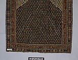 "Senneh" Prayer Rug, Cotton (warp), wool (weft); tapestry-woven